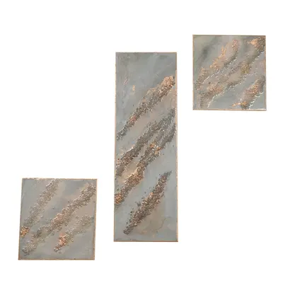 Set tablouri artisanale Terra efect CREFAM WORKS