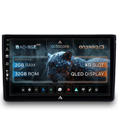 Navigatie Audi A4(B6 B7) Seat Exeo, Android, E-Octacore 2GB RAM + 32GB ROM, 9 Inch - AD-BGE9002+AD-BGRKIT425