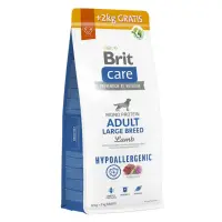 Hrana pentru caini Brit Care Hypoallergenic Adult Large Breed cu miel 12 kg + 2 kg GRATIS