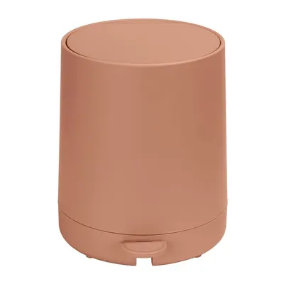 Coș de gunoi maro cu pedală din plastic 5 l Fablo – Wenko