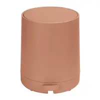 Coș de gunoi maro cu pedală din plastic 5 l Fablo – Wenko