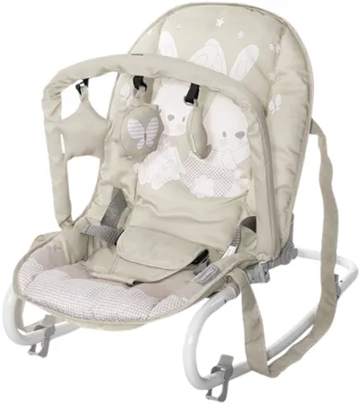 Sezlong pentru copii Lorelli - Eliza, Beige Bunnies