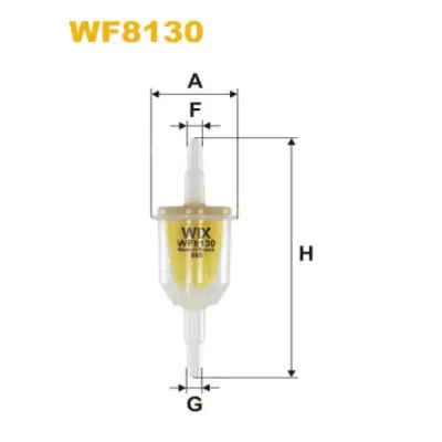 Filtru combustibil WIX FILTERS WF8130