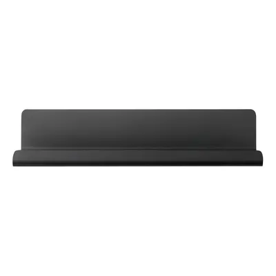 Raft pentru baie negru de montat pe perete din oțel Modo – Blomus