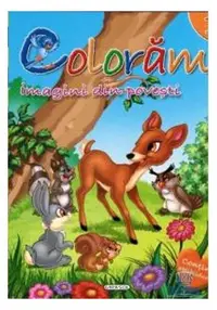 Colorăm 1: Imagini din povești (Conține abțibilduri) - Paperback brosat - ***