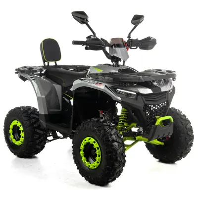 ATV XTR Pro Forest 125cc, 8 inch, Semi-Automat 1+1, Pornire Electrica, Gri-Lime