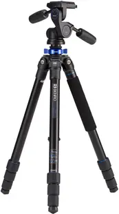 Trepied Benro - Mach3 Seria 2 AL + HD2, 43-168 cm, negru