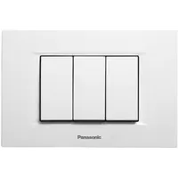 Placa ornament 1 modul Alb Thea Optima