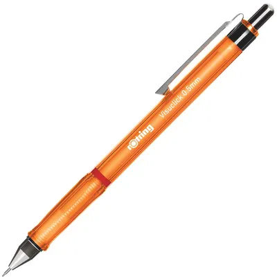 Creion automat Rotring Visuclick - Portocaliu, 0.5 mm