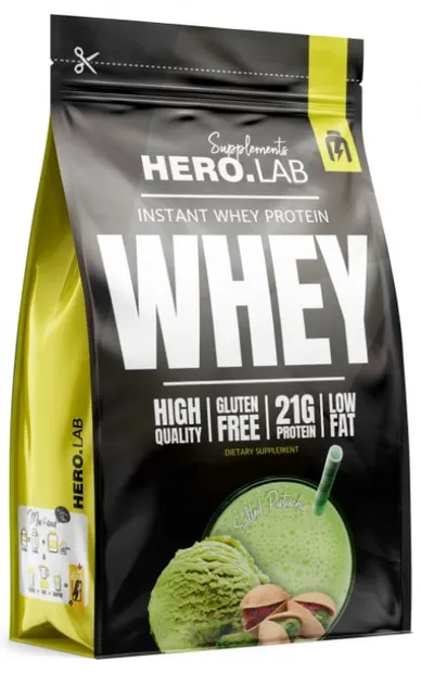 Instant Whey Protein, fistic sarat, 750 g, Hero.Lab