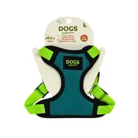 Ham turcoaz reglabil pentru câini marimea M 42-50cm