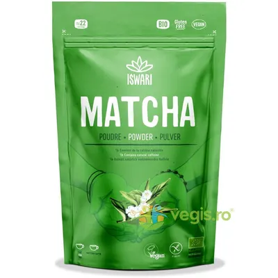 Matcha Pulbere fara Gluten Ecologica/Bio 70g