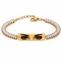 Bratara Personalizata Eyes Mystic Gold