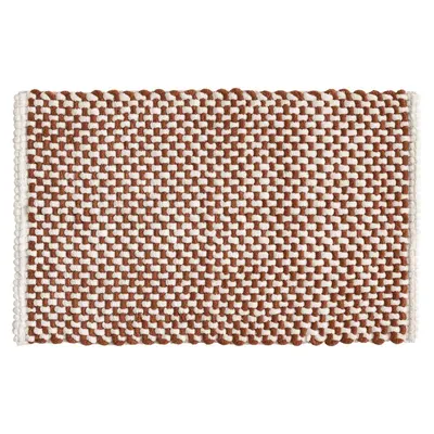 Covoraș de baie teracotă 50x80 cm Rafael – douceur d'intérieur