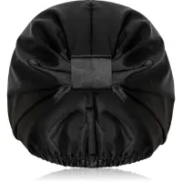GLOV Anti-Frizz Satin Sleep Cap turban de satin pentru păr Black 1 buc