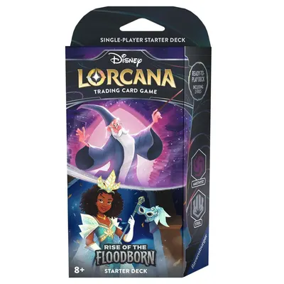 Lorcana TCG - Rise of the Floodborn Starter Deck - Merlin and Tiana
