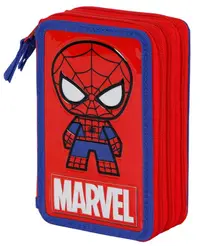 Penar școlar echipat Karactermania Spider-Man - Glide, 3 fermoare