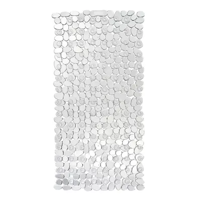 Covor baie anti-alunecare Wenko Paradise, 71 x 36 cm, transparent