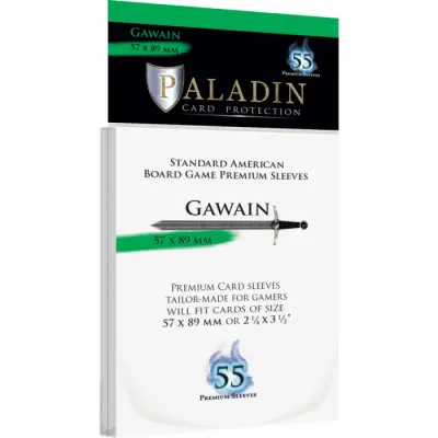 Paladin Card Sleeves: Gawain - Standard American - 5.7 x 8.9 cm