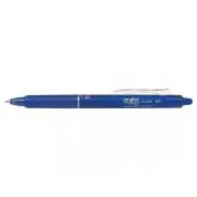 Roller cu gel Pilot Frixion Clicker, cu mecanism, 0. 7 mm, albastru