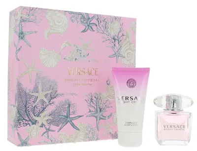 Versace Set Bright Crystal - Apă de toaletă și Loțiune, 30 + 50 ml