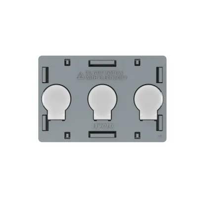 Modul intrerupator triplu cu touch Livolo standard Italian