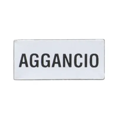 Eticheta cu text pentru LPX AU100 LEGEND HOLDER, AGGANCIO