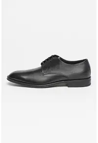 Pantofi derby de piele Derrek - Negru