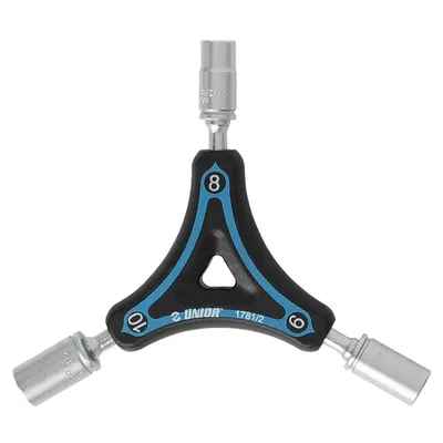Cheie tubulara cu trei picioare 8mm, 9mm, 10mm, 108mm, 94mm, 12mm, 13mm, 130g
