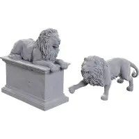 Miniaturi Nepictate Pathfinder Battles Deep Cuts - Stone Lion/Animated Stone Lion