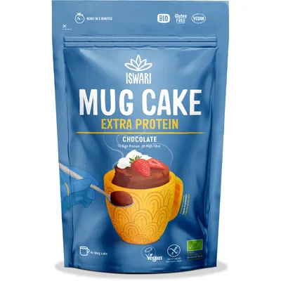 Prajitura cu Ciocolata si Extra Proteine sub Forma de Pulbere fara Gluten Ecologica/Bio 200g