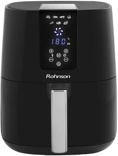 Friteuza cu aer cald Rohnson - R-2851, 1300W, 4 l, negru