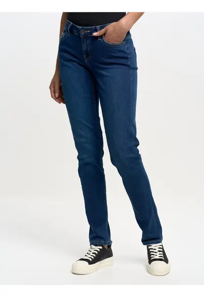 Blugi dama Katrina 359 - slim fit - albastru intens - bumbac - poliester - elastan