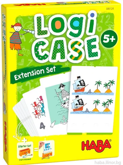 Cărți de joc pentru copii Haba Logicase - Pirati, extensie