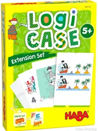Cărți de joc pentru copii Haba Logicase - Pirati, extensie