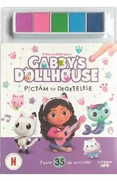 Pictam cu degetelele. Gabby's Dollhouse