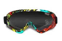 Ochelari de protectie Kimo Wear pentru copii, culoare galben-verde