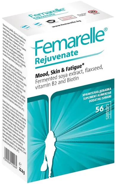 Femarelle Rejuvenate Pentru femeile aflate la premenopauză, 56 capsule, Se-cure Pharmaceuticals