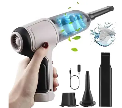 Mini aspirator portabil 2000mAh pentru acasa si masina fara fir 3 IN 1