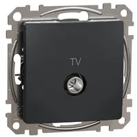 Priza TV finala 4dB, Schneider, SDD114471, Sedna Design, antracit