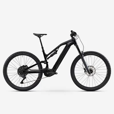 Bicicletă MTB electrică suspensie integrală All-Mountain 29" - E-FEEL 900S Negru