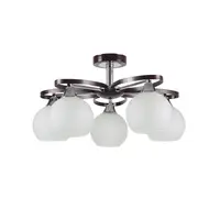 Lustra Moonlight Crom+Negru+Alb 5xE27 60W