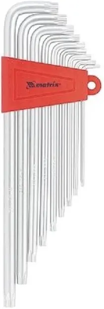 Chei hexagonale lungi MTX - Torx, 9 bucăți, T10-T50, din oțel CrV