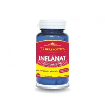 Inflanat Curcumin 95, 60 capsule | Herbagetica