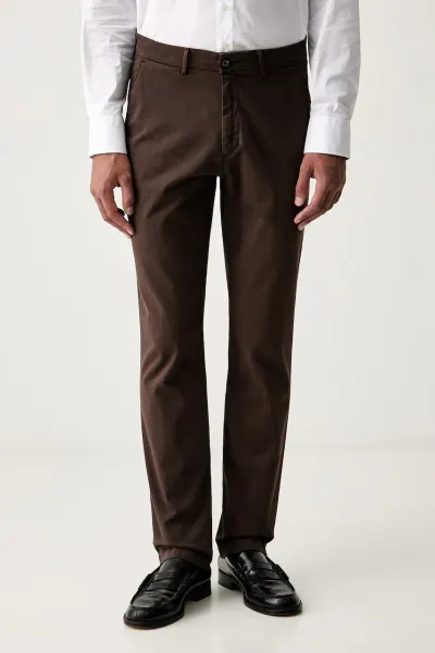 Baldessarini pantaloni regular pentru bărbați din bumbac cu elastan