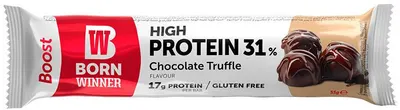 Boost Protein Bar, trufe de ciocolată, 55 g, Born Winner