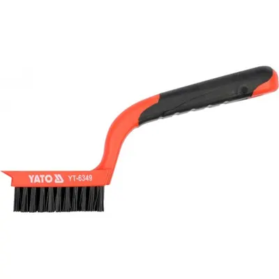 Yt-6349 Perie sarma cu maner de plastic Wire Brush With Plastic Handle