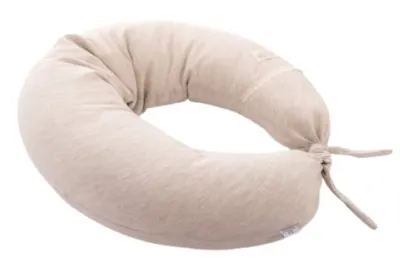 Perna pentru gravide și alăptare Baby Matex - Relax Linen, bej, 190 cm