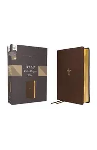 Nasb, Wide Margin Bible, Leathersoft, Brown, Red Letter, 1995 Text, Comfort Print
