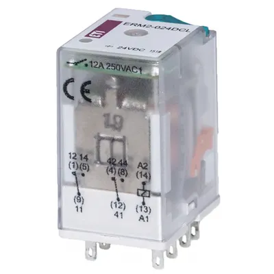 ER Relee electromagnetice industriale ERM2-024DCL